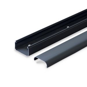 Doos a 8m. Leidingkanaal airco 125x75mm grijs (4x2m.) Canali